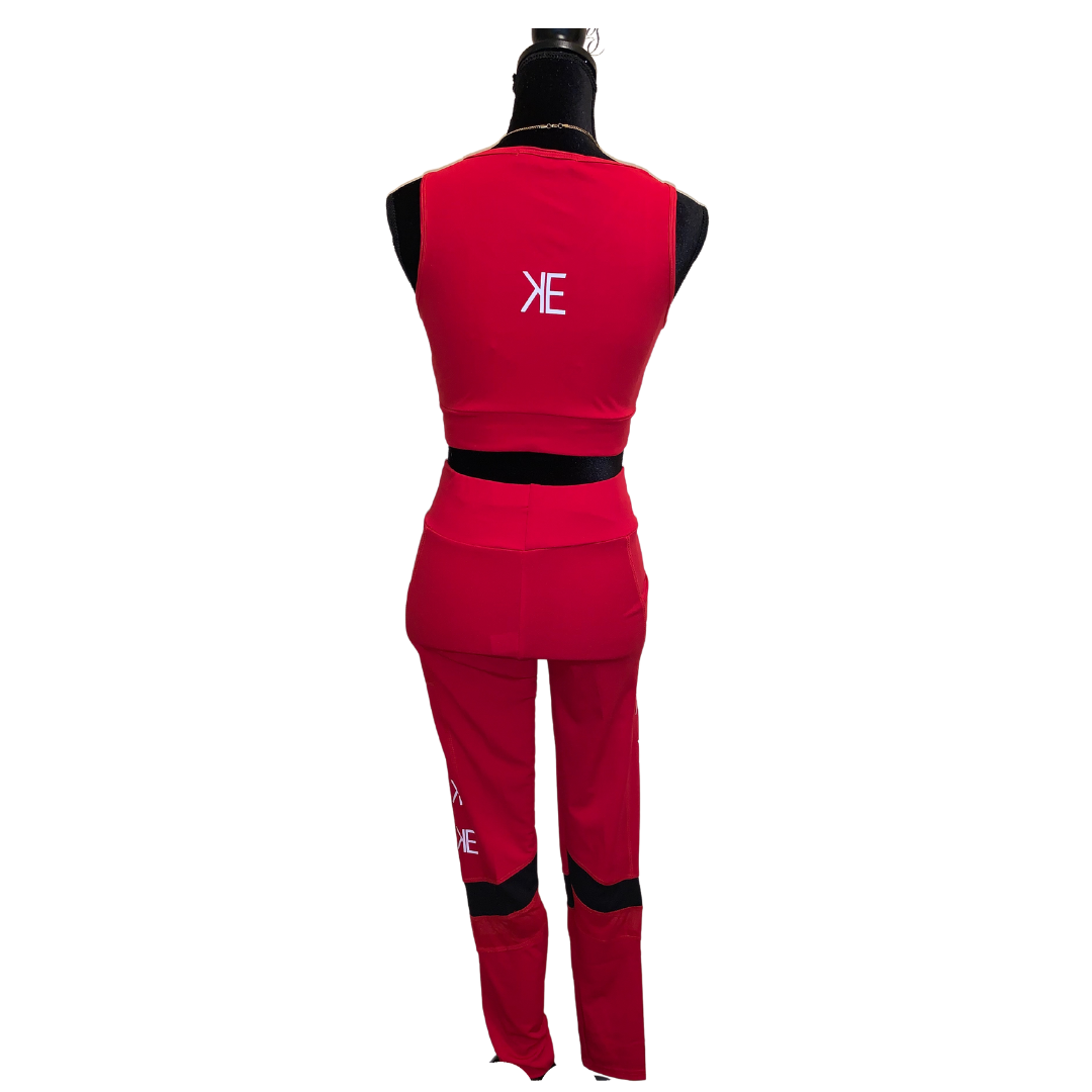 "BADDIE" Sports Bra & Leggings Set